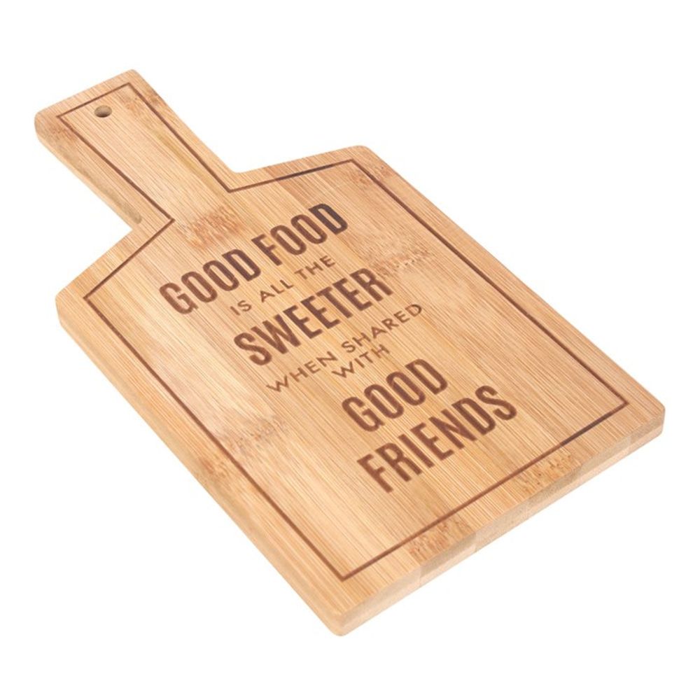 Sweeter When Shared Bamboo Serving Board - ScentiMelti  Sweeter When Shared Bamboo Serving Board