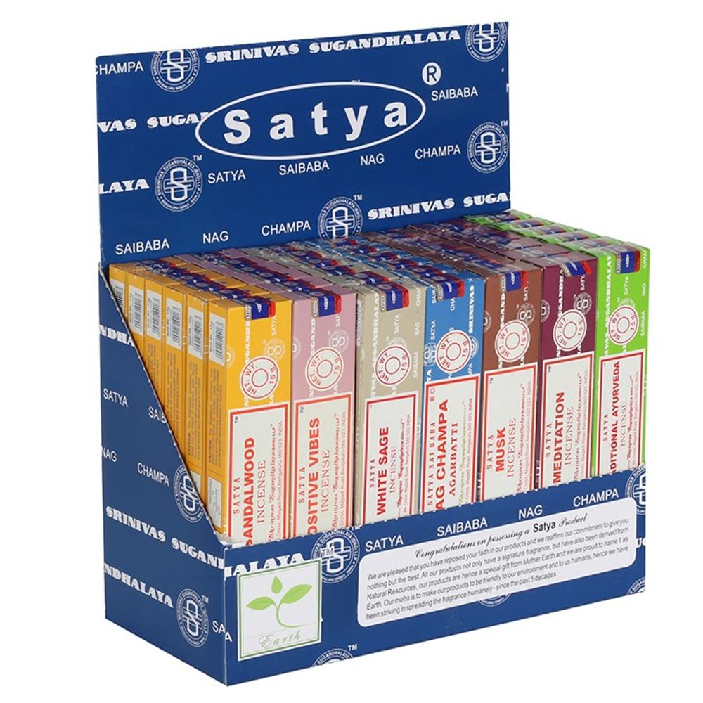 Satya Incense Sticks Display Starter Pack 2 - ScentiMelti  Satya Incense Sticks Display Starter Pack 2