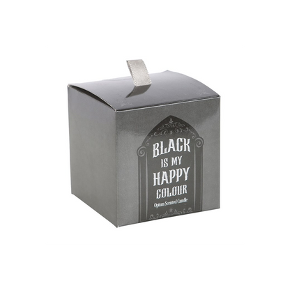 Black is My Happy Colour Opium Candle - ScentiMelti  Black is My Happy Colour Opium Candle