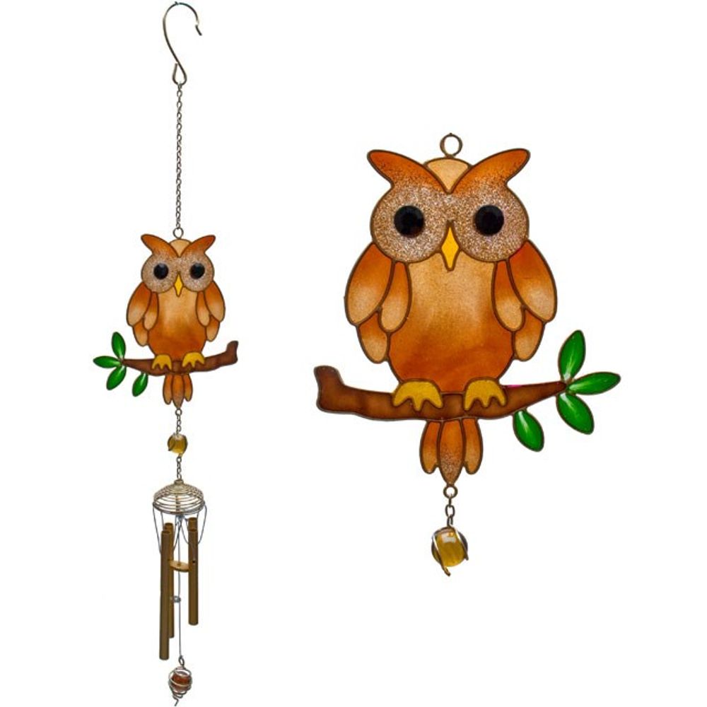 Brown Owl Windchime - ScentiMelti  Brown Owl Windchime