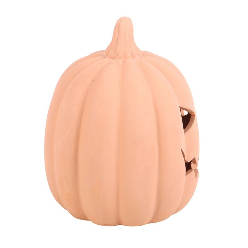 15cm Terracotta Pumpkin Ornament - ScentiMelti  15cm Terracotta Pumpkin Ornament