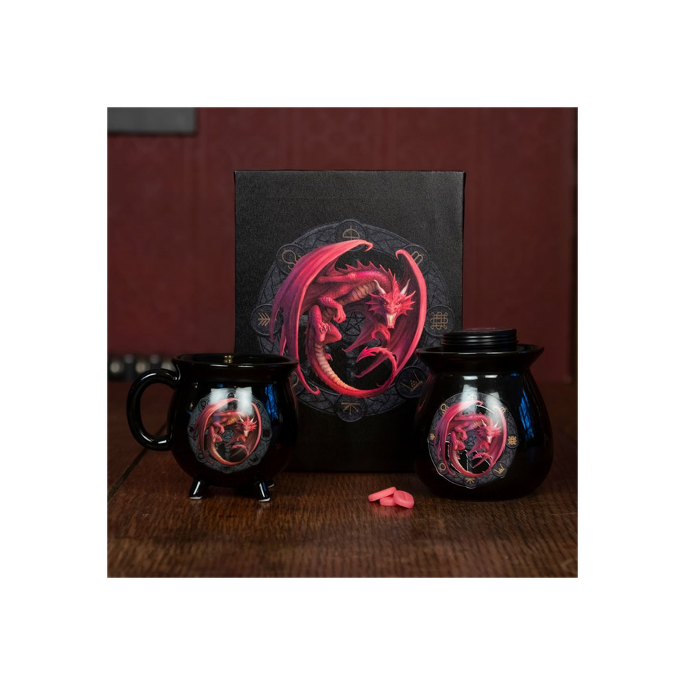 Lammas Colour Changing Cauldron Mug by Anne Stokes - ScentiMelti Home Fragrance, Beauty & Gifts UK