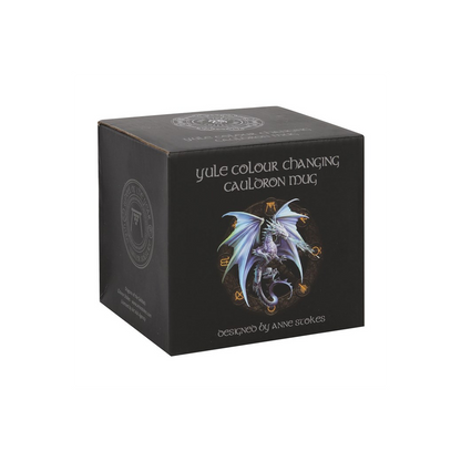 Yule Colour Changing Cauldron Mug by Anne Stokes - ScentiMelti Home Fragrance, Beauty & Gifts UK