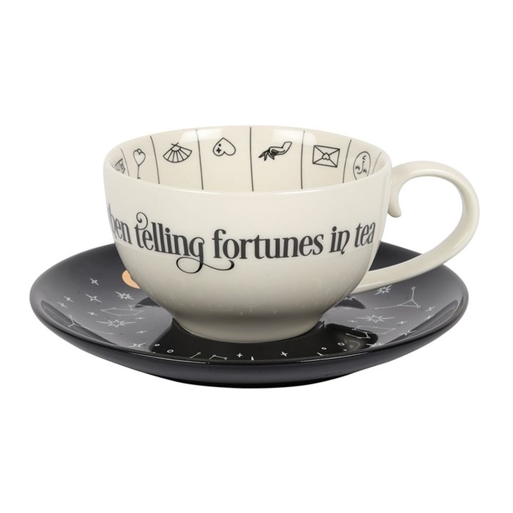 Fortune Telling Ceramic Teacup - ScentiMelti  Fortune Telling Ceramic Teacup