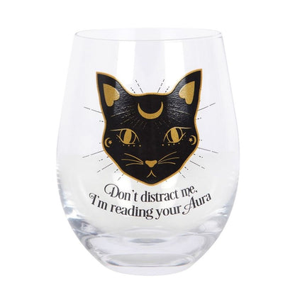 Reading Your Aura Stemless Wine Glass - ScentiMelti  Reading Your Aura Stemless Wine Glass