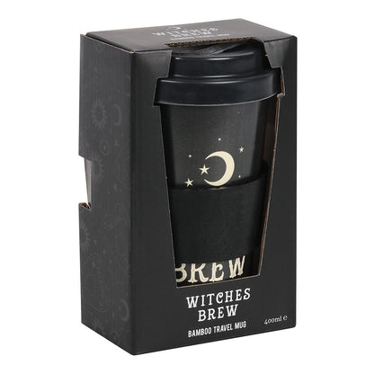 Witches Brew Eco Bamboo Travel Mug - ScentiMelti Home Fragrance, Beauty & Gifts UK