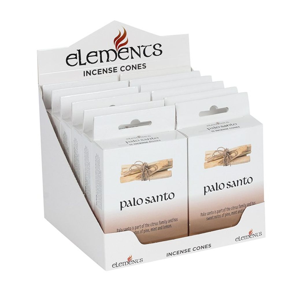 Set of 12 Packets of Elements Palo Santo Incense Cones - ScentiMelti  Set of 12 Packets of Elements Palo Santo Incense Cones