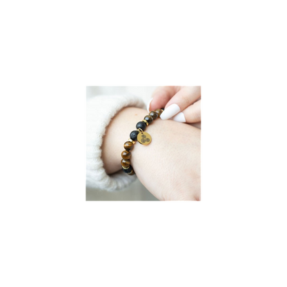 Confidence Tiger's Eye Crystal Essential Oil Bracelet - ScentiMelti  Confidence Tiger's Eye Crystal Essential Oil Bracelet