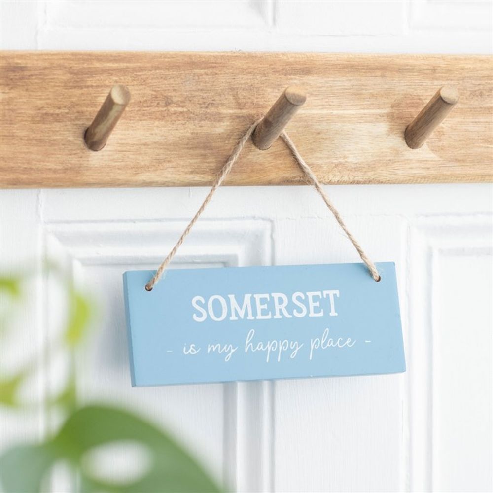 Somerset is My Happy Place Hanging Sign - ScentiMelti  Somerset is My Happy Place Hanging Sign