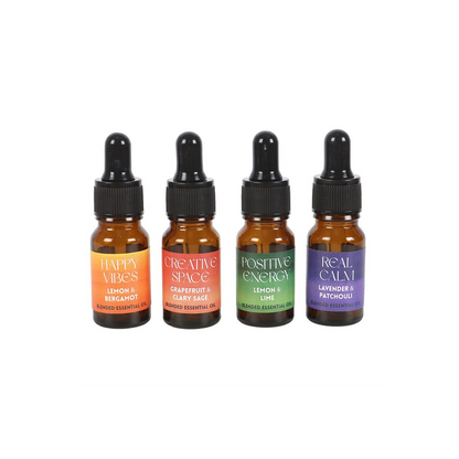 The Happy Collection Blended Essential Oil Set - ScentiMelti Home Fragrance, Beauty & Gifts UK