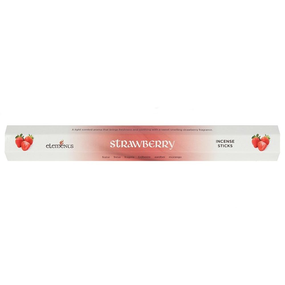 Set of 6 Packets of Elements Strawberry Incense Sticks - ScentiMelti  Set of 6 Packets of Elements Strawberry Incense Sticks