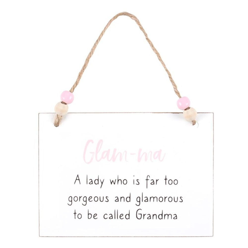 Glam-ma Hanging Sign - ScentiMelti  Glam-ma Hanging Sign