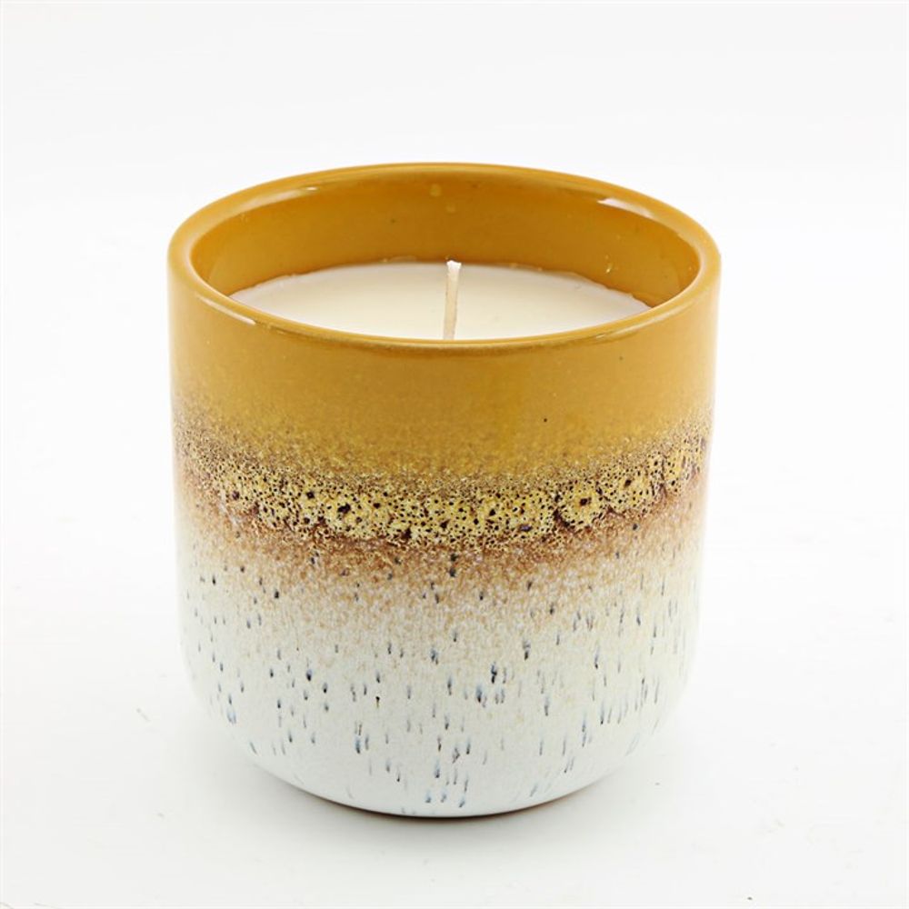 9cm Reactive Glaze Abstract Candle - ScentiMelti  9cm Reactive Glaze Abstract Candle