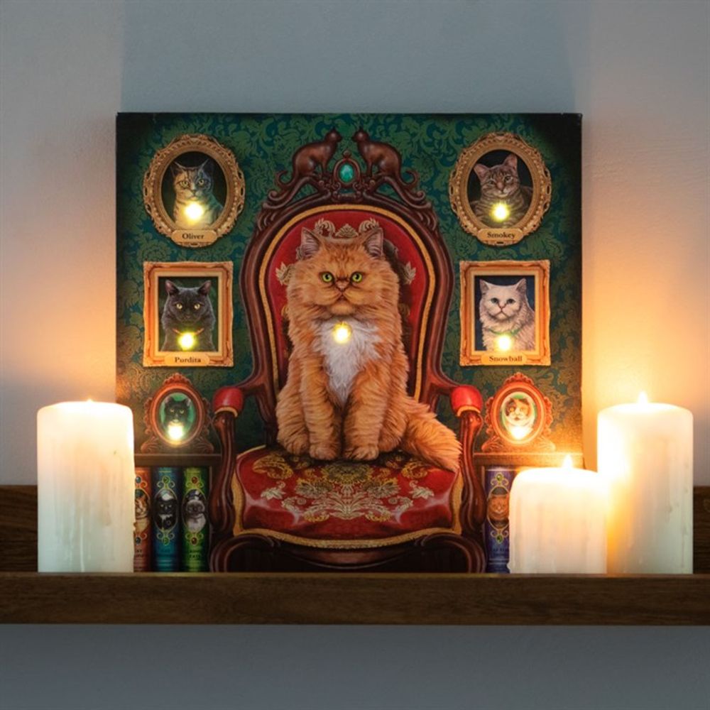 Mad About Cats Light Up Canvas By Lisa Parker - ScentiMelti  Mad About Cats Light Up Canvas By Lisa Parker