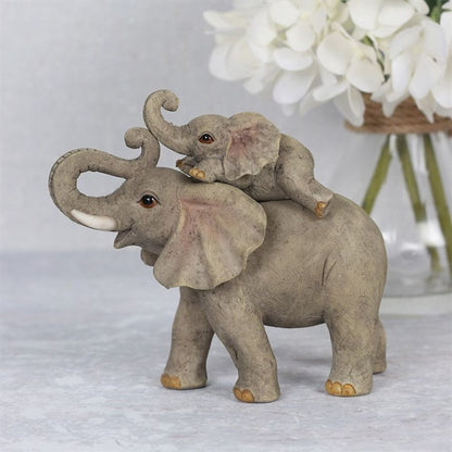 Elephant Adventure Mother and Baby Elephant Ornament - ScentiMelti  Elephant Adventure Mother and Baby Elephant Ornament