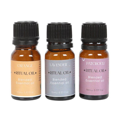 Set of 3 Stress Less Ritual Blended Essential Oils - ScentiMelti  Set of 3 Stress Less Ritual Blended Essential Oils