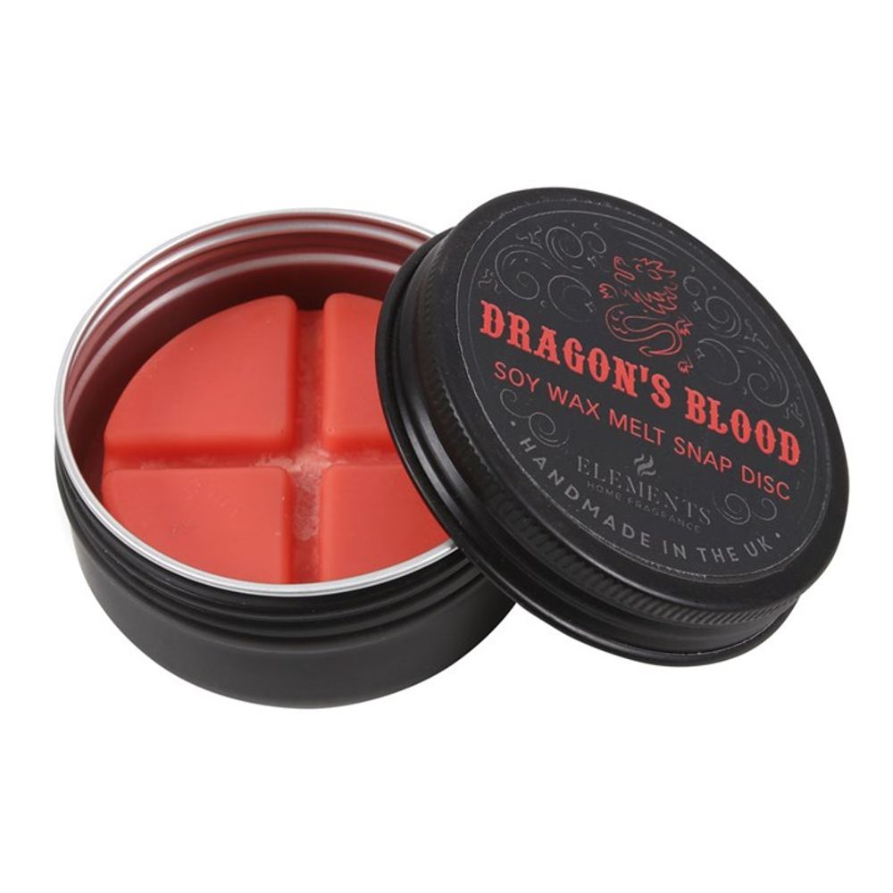 Dragon's Blood Soy Wax Snap Disc - ScentiMelti  Dragon's Blood Soy Wax Snap Disc