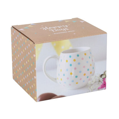 Spotted Rounded Mug - ScentiMelti Home Fragrance, Beauty & Gifts UK