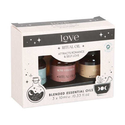 Set of 3 Love Ritual Blended Essential Oils - ScentiMelti  Set of 3 Love Ritual Blended Essential Oils