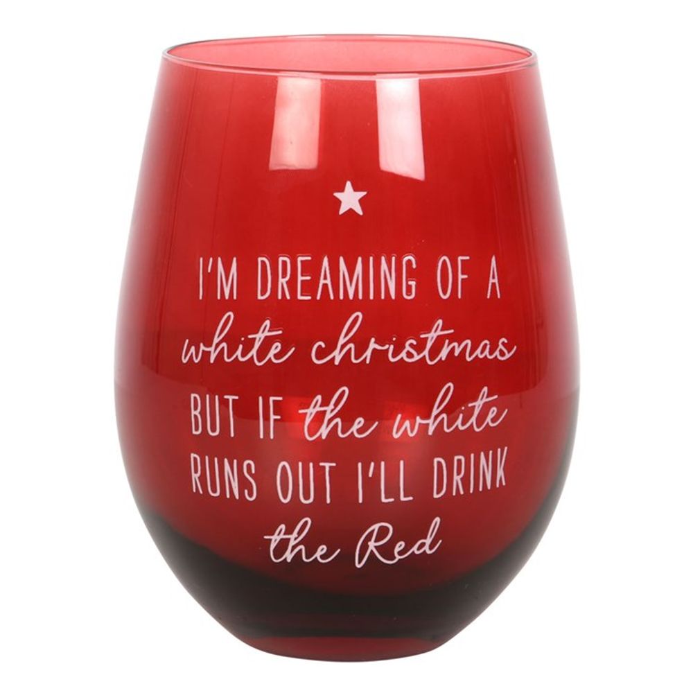 Dreaming of a White Christmas Stemless Glass - ScentiMelti  Dreaming of a White Christmas Stemless Glass