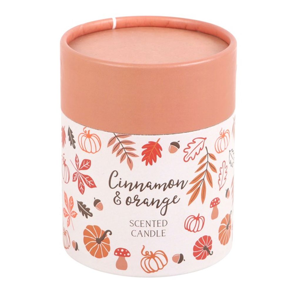 Autumn Leaves Cinnamon & Orange Candle - ScentiMelti  Autumn Leaves Cinnamon & Orange Candle