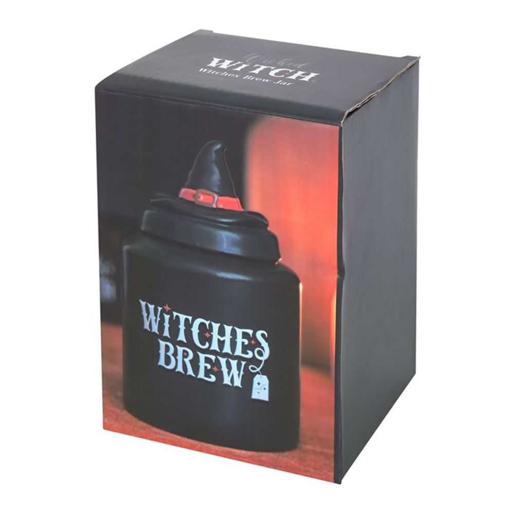 Witches Brew Ceramic Tea Canister - ScentiMelti  Witches Brew Ceramic Tea Canister