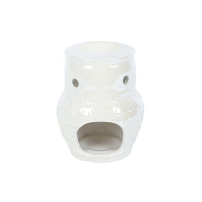 Owl Shaped Iridescent Oil Burner and Wax Warmer - ScentiMelti Home Fragrance, Beauty & Gifts UK