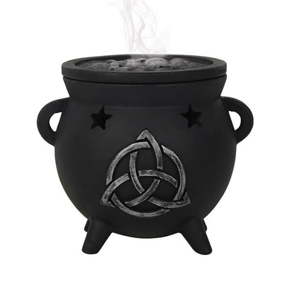 Triquetra Cauldron Incense Cone Holder - ScentiMelti  Triquetra Cauldron Incense Cone Holder