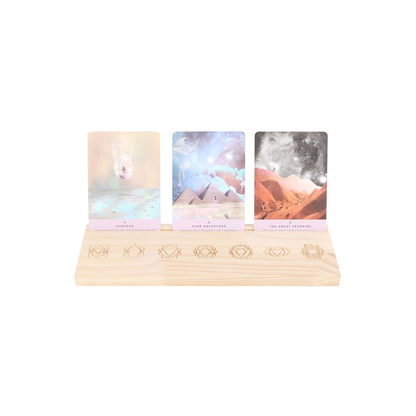 Natural Seven Chakras Tarot Card Stand - ScentiMelti  Natural Seven Chakras Tarot Card Stand