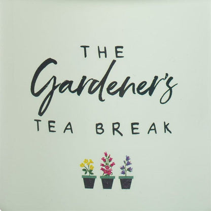 Gardener's Tea Break Enamel Mug - ScentiMelti  Gardener's Tea Break Enamel Mug