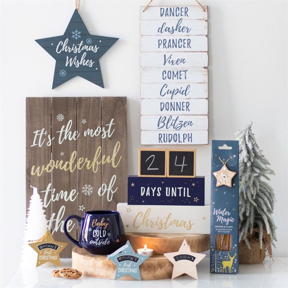 It's the Most Wonderful Time of the Year Wooden Plaque - ScentiMelti  It's the Most Wonderful Time of the Year Wooden Plaque