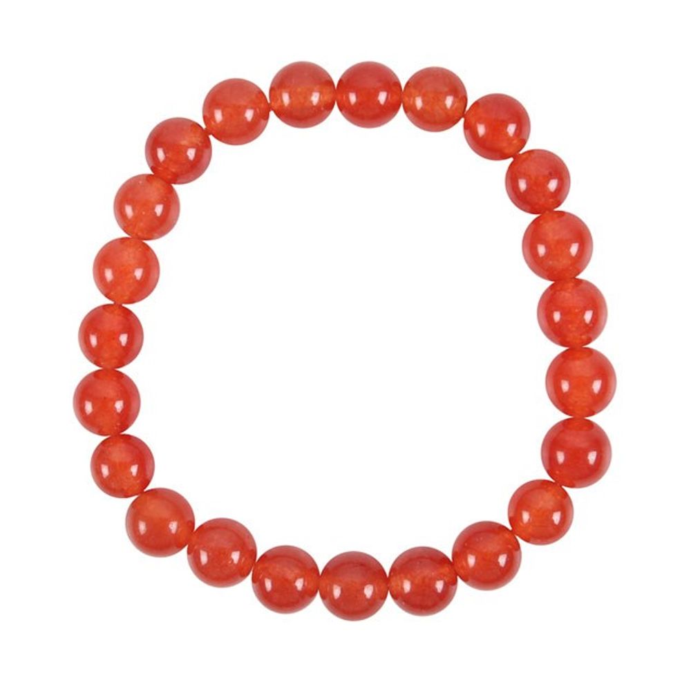 Sacral Chakra Carnelian Gemstone Bracelet - ScentiMelti  Sacral Chakra Carnelian Gemstone Bracelet