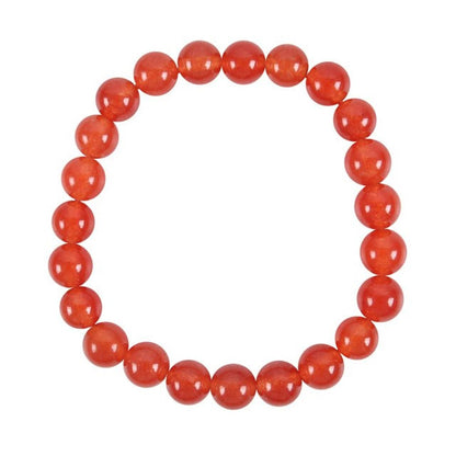 Sacral Chakra Carnelian Gemstone Bracelet - ScentiMelti  Sacral Chakra Carnelian Gemstone Bracelet