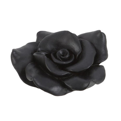 Black Rose Resin Incense Stick Holder - ScentiMelti  Black Rose Resin Incense Stick Holder