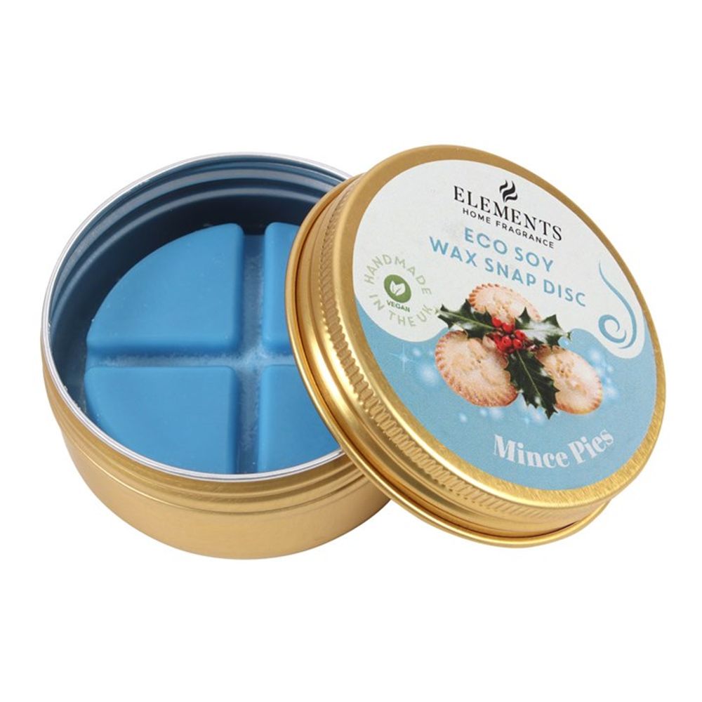 Mince Pies Soy Wax Snap Disc - ScentiMelti  Mince Pies Soy Wax Snap Disc