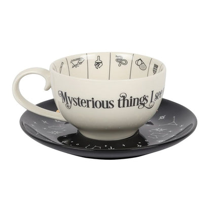 Fortune Telling Ceramic Teacup - ScentiMelti  Fortune Telling Ceramic Teacup