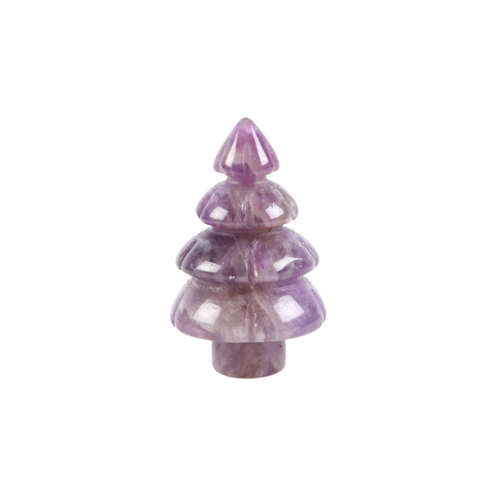 Amethyst Crystal Christmas Tree in a Bag - ScentiMelti  Amethyst Crystal Christmas Tree in a Bag