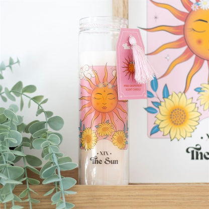 The Sun Pink Grapefruit Tube Candle - ScentiMelti  The Sun Pink Grapefruit Tube Candle