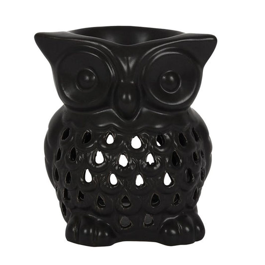 Black Owl Oil Burner - ScentiMelti  Black Owl Oil Burner