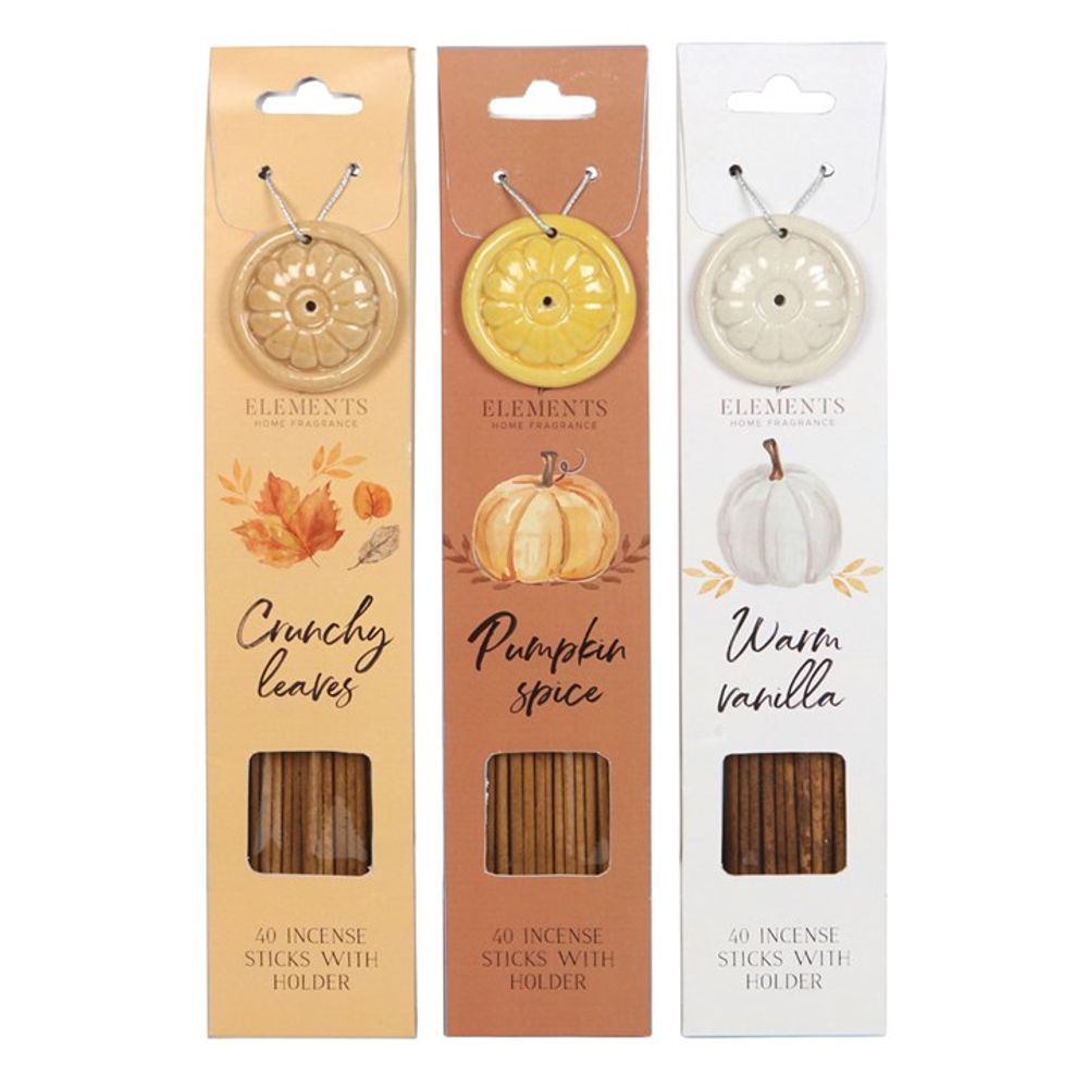 Set of 18 Autumn Accents Incense Sticks - ScentiMelti  Set of 18 Autumn Accents Incense Sticks