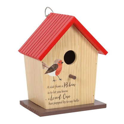 Garden Robin Bamboo Bird House - ScentiMelti  Garden Robin Bamboo Bird House