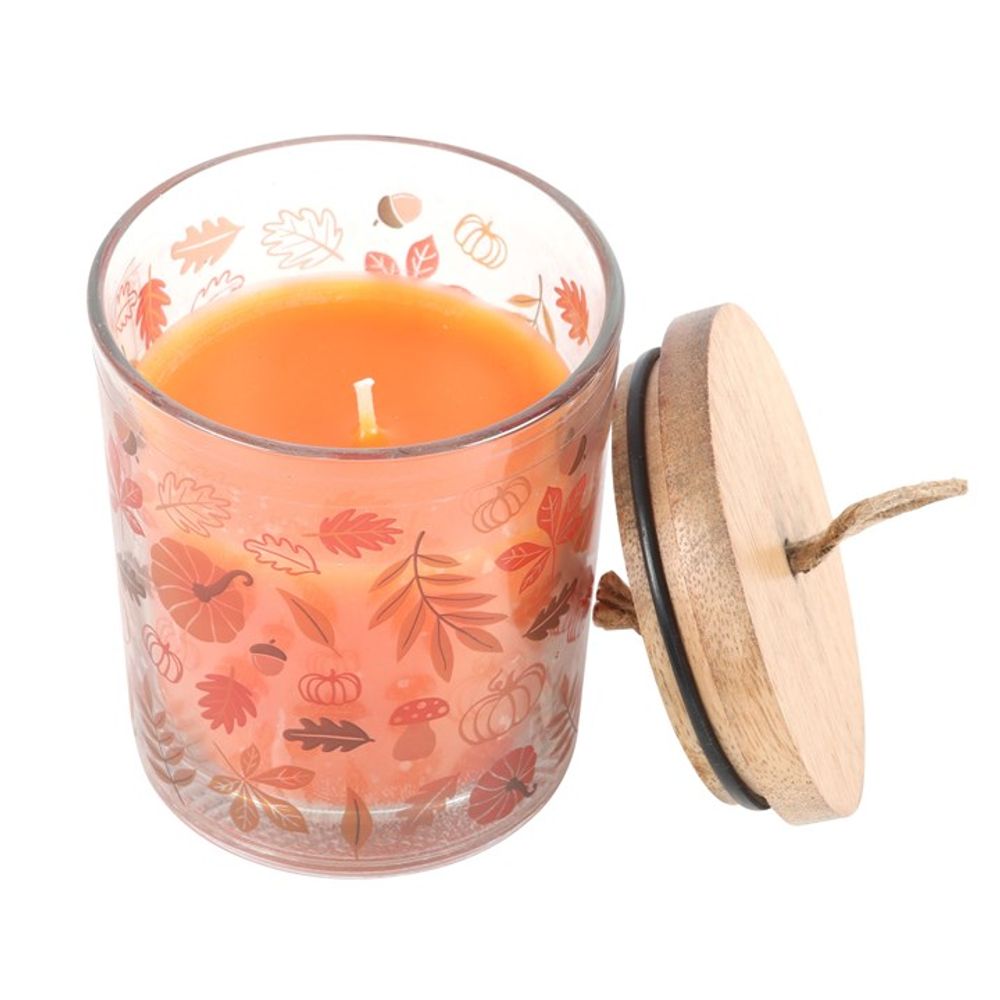 Autumn Leaves Cinnamon & Orange Candle - ScentiMelti  Autumn Leaves Cinnamon & Orange Candle