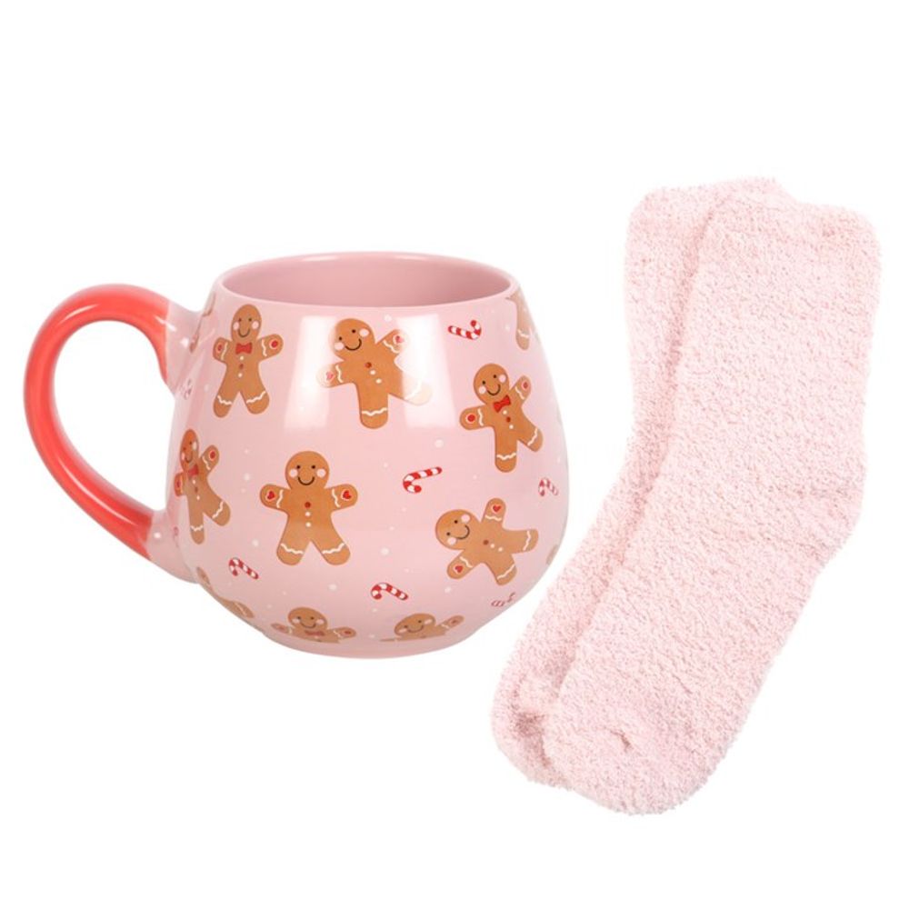 Gingerbread Mug and Socks Set - ScentiMelti Home Fragrance, Beauty & Gifts UK