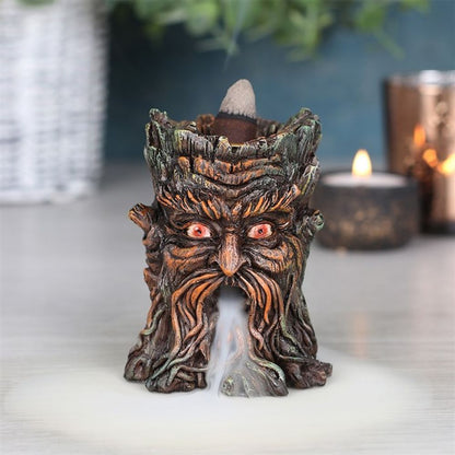 Small Green Man Backflow Incense Burner - ScentiMelti  Small Green Man Backflow Incense Burner