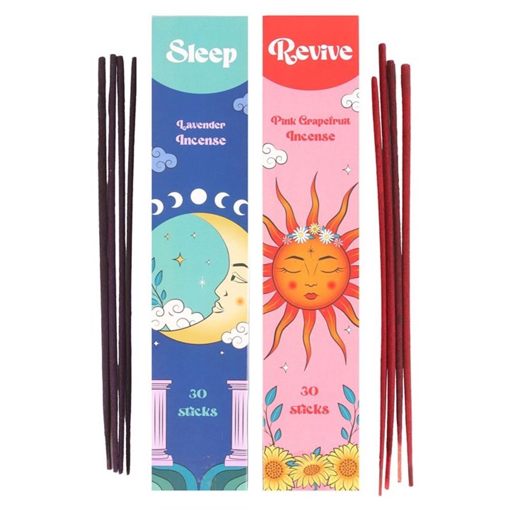 Set of 2 Sleep & Revive Incense Stick Sets - ScentiMelti  Set of 2 Sleep & Revive Incense Stick Sets