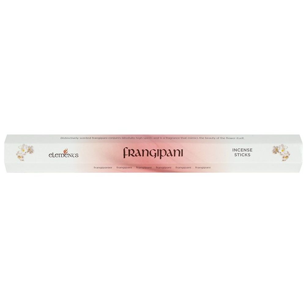 Set of 6 Packets of Elements Frangipani Incense Sticks - ScentiMelti  Set of 6 Packets of Elements Frangipani Incense Sticks