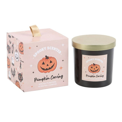 Pumpkin Carving Spiced Pumpkin Candle - ScentiMelti  Pumpkin Carving Spiced Pumpkin Candle