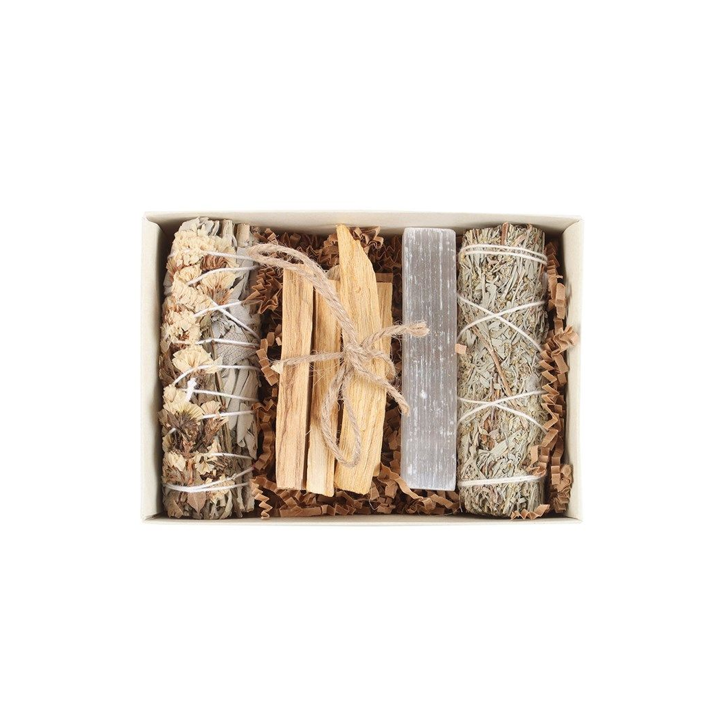 Palo Santo Energy Cleansing Ritual Kit - ScentiMelti Home Fragrance, Beauty & Gifts UK