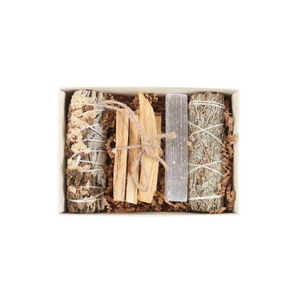 Palo Santo Energy Cleansing Ritual Kit - ScentiMelti Home Fragrance, Beauty & Gifts UK