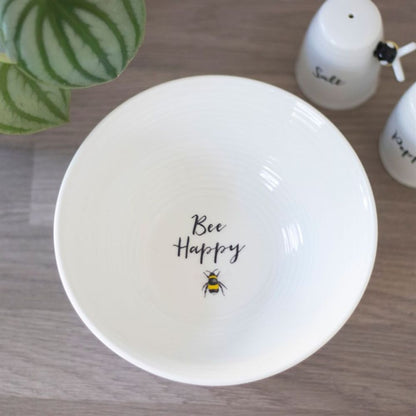 Bee Happy Ceramic Bowl - ScentiMelti  Bee Happy Ceramic Bowl